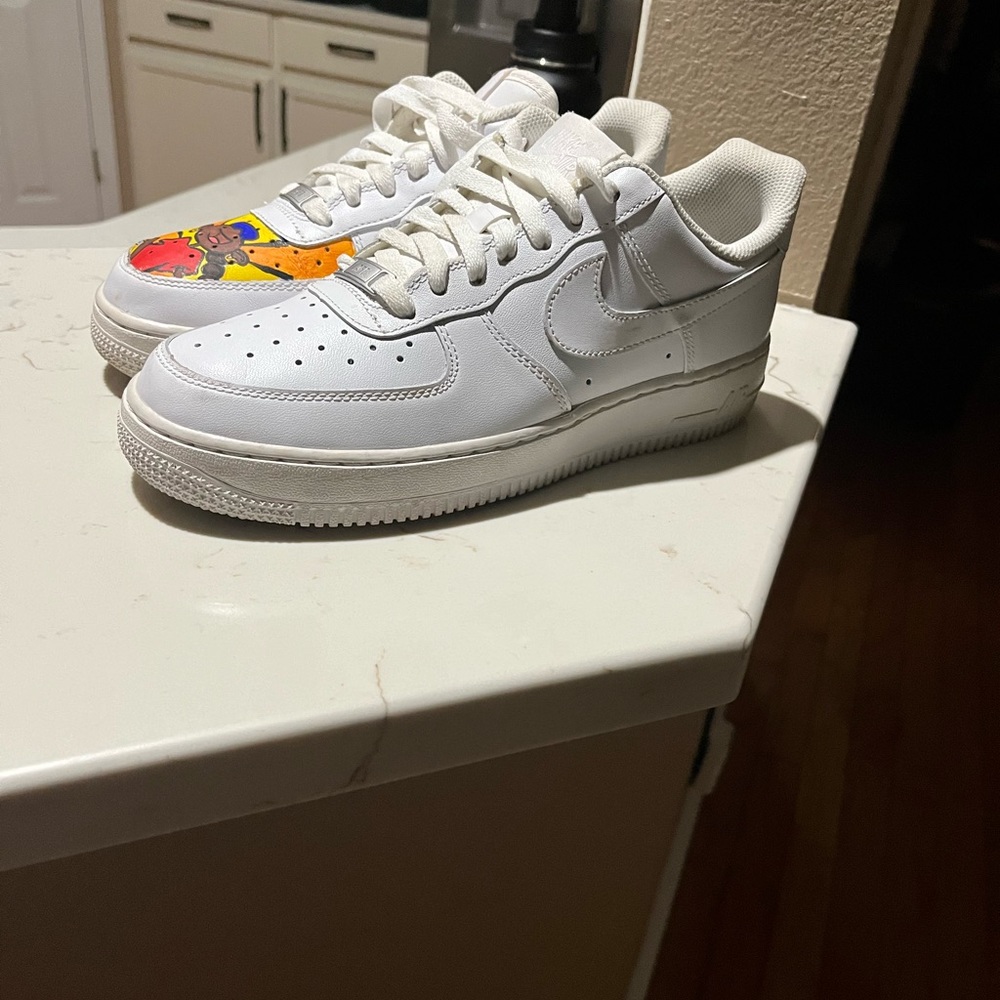 NIKE AIR FORCE 1 LOW CASUAL SHOES - Picture 5 of 9
